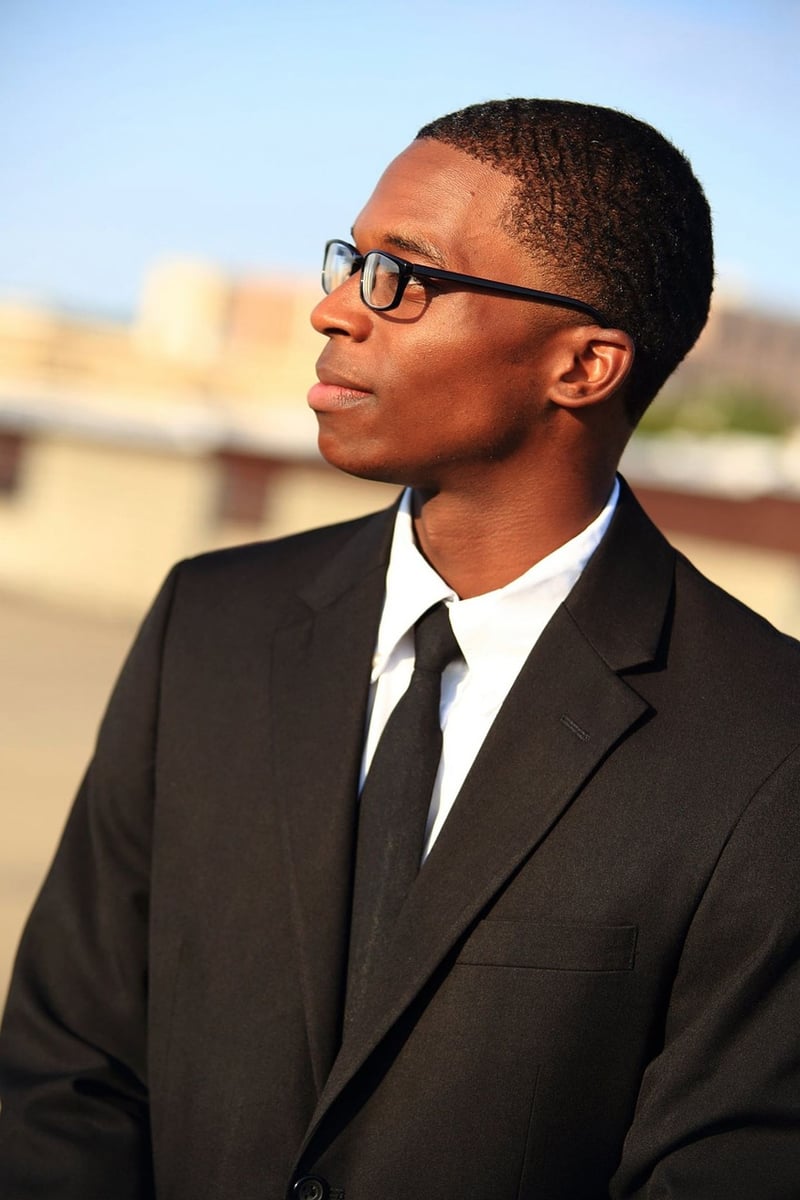 Businessman preparing for certification exam